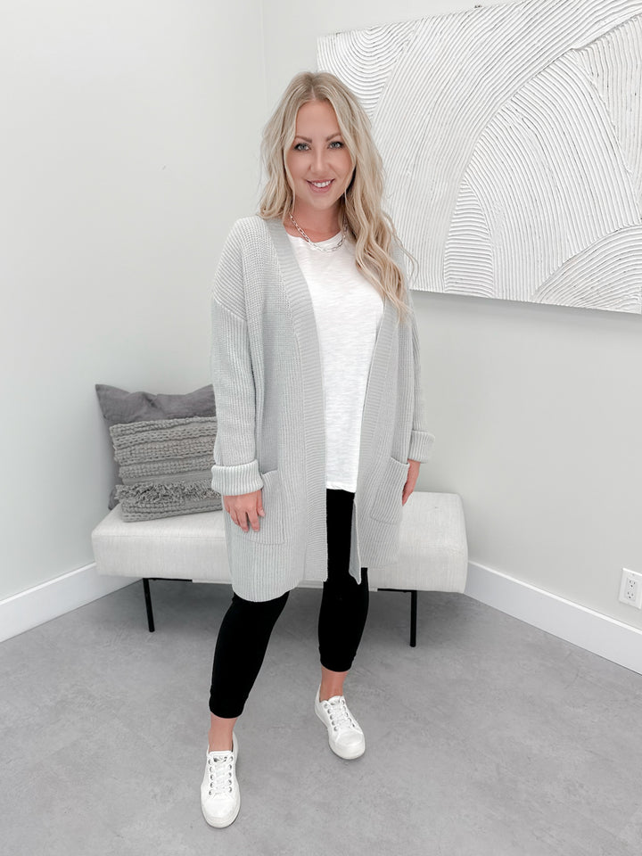 Layla Cardigan in Grey