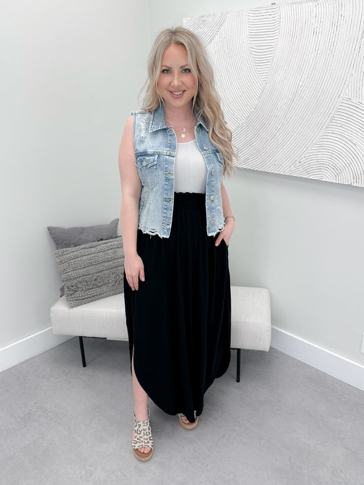 Pari Skirt in Black