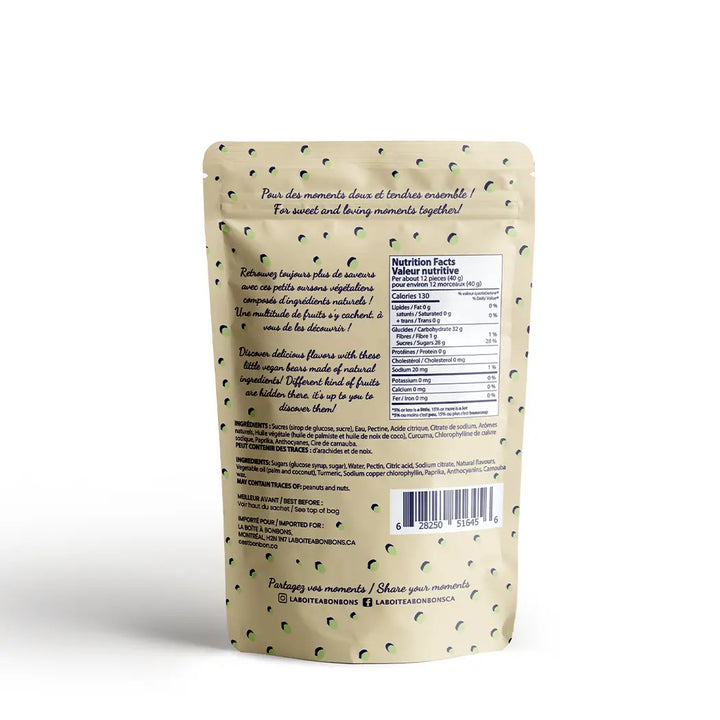 Vegan Bears Gummy Candies by Bon Bon