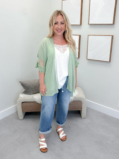 Jasper Cardigan in Sage