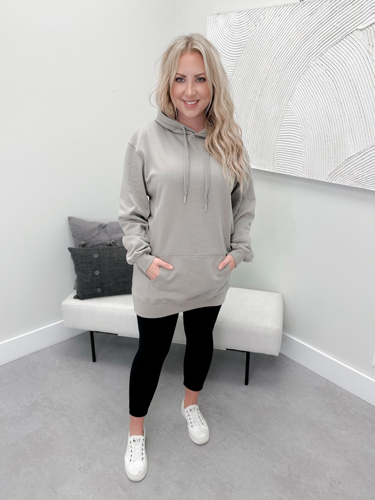 126 Hoodie in Stone by Twenty Nine The Label