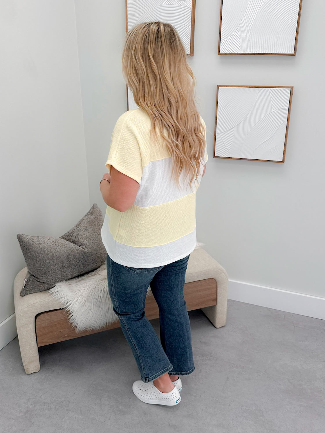 Darner Tee in Banana