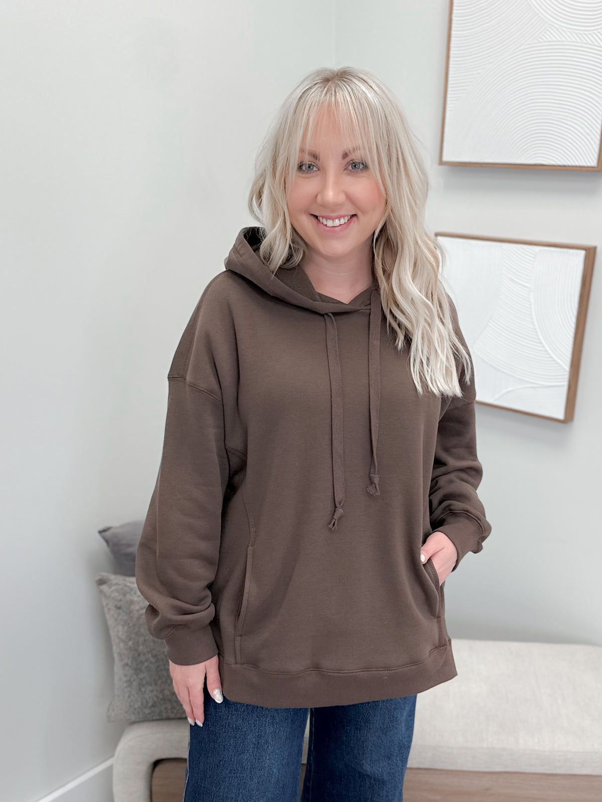 Gia Hoodie in Chocolate by Risen