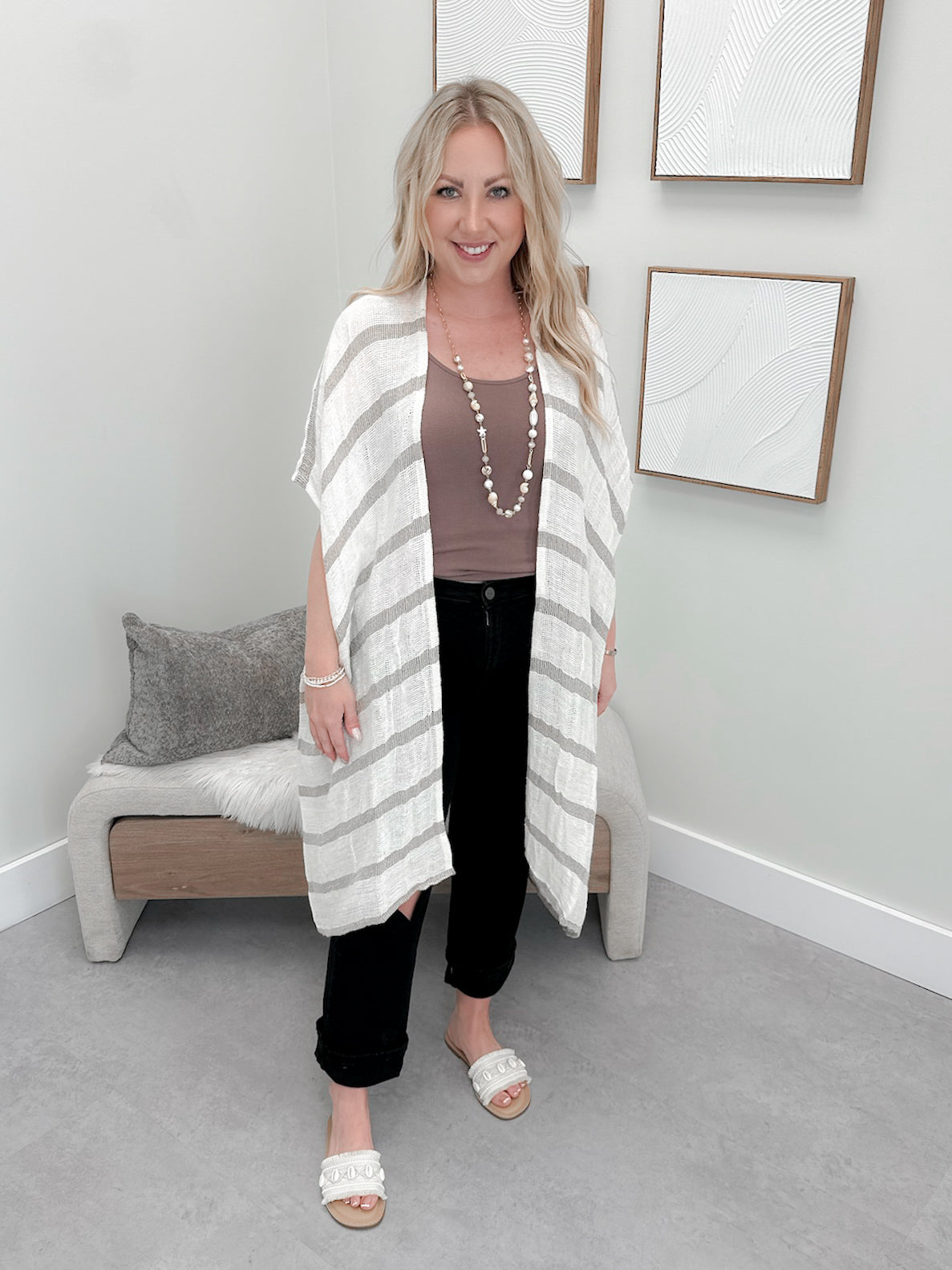 Lyra Cardigan in Natural