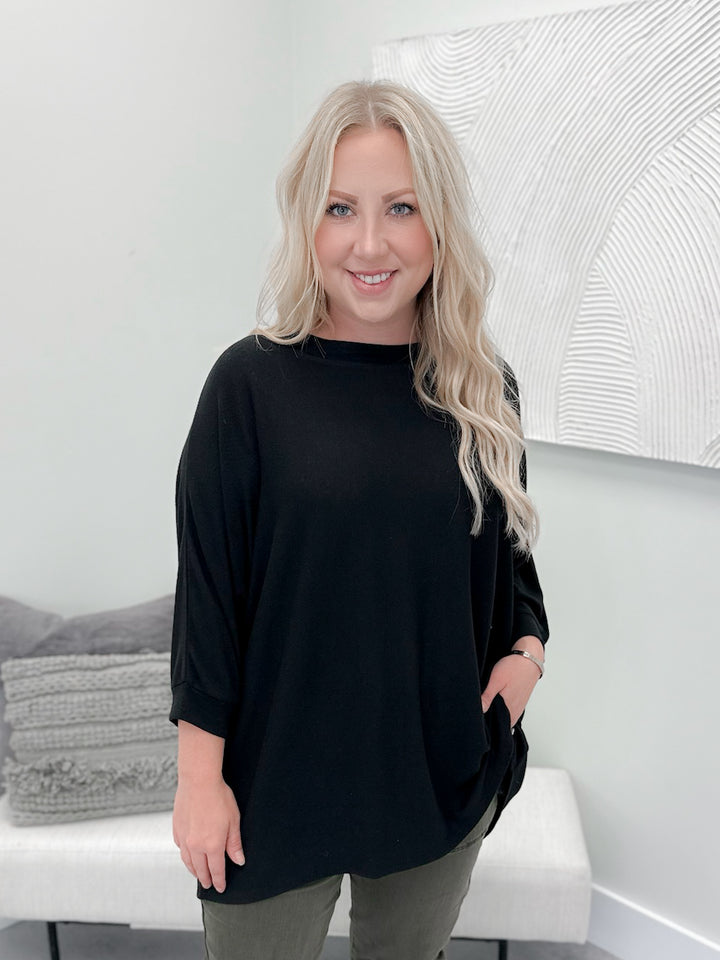 Vada Top in Black