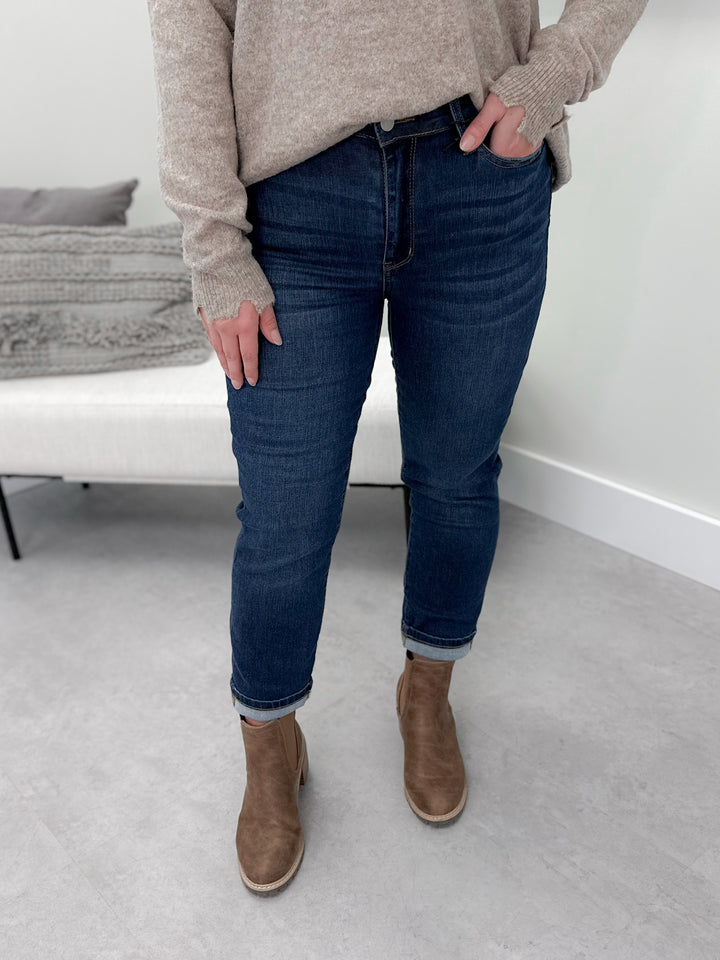 Eve Boyfriend Jeans by Judy Blue