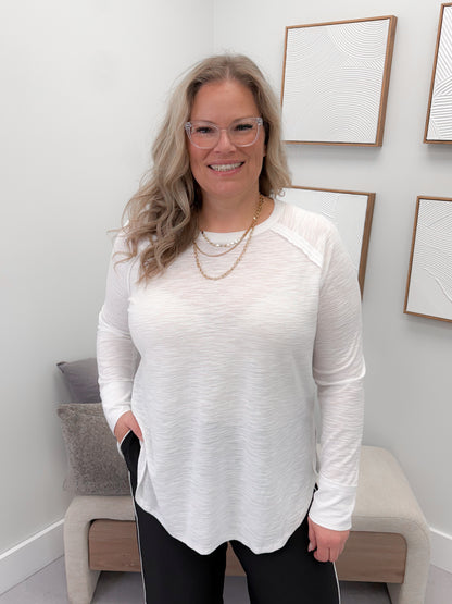 Amalia Long Sleeve in White