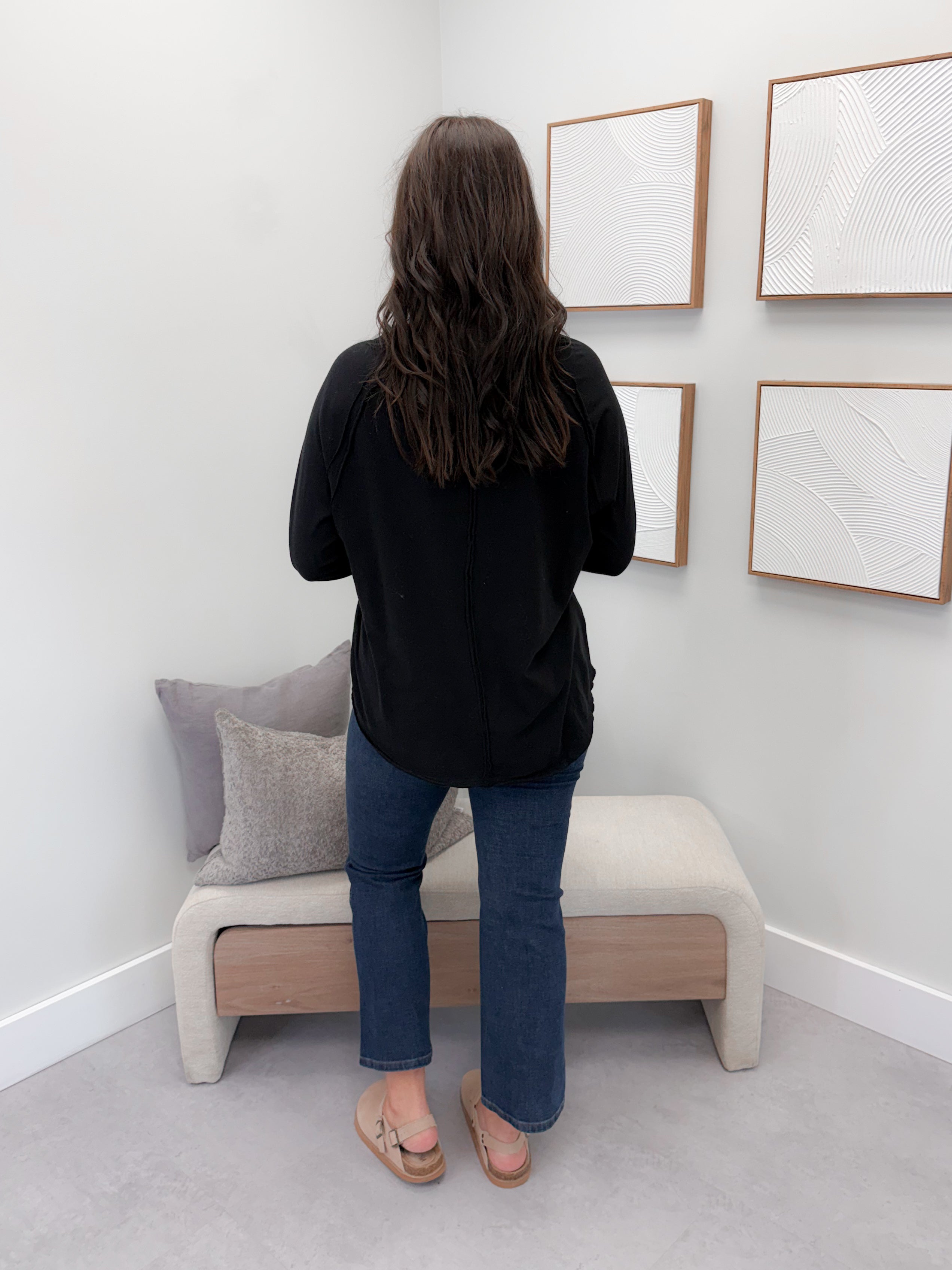 Harlyn Long Sleeve in Black