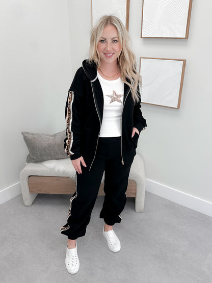 Comfort Zone Joggers in Fearless & Free by Ampersand Ave