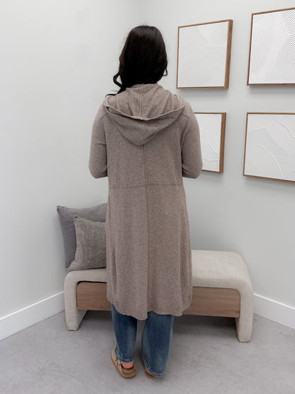 Outlaw Cardigan in Mocha