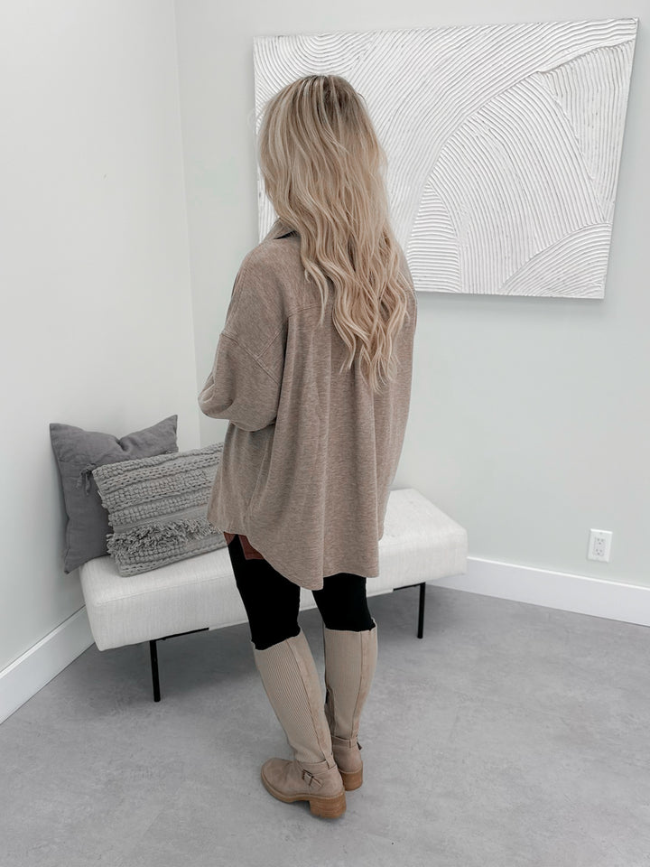 Janny Shacket in Mocha
