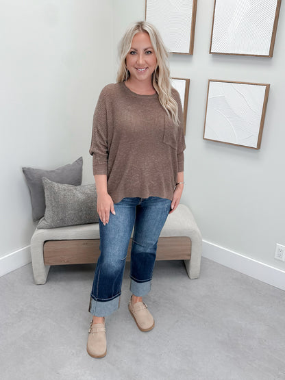 Luna Sweater in Cocoa