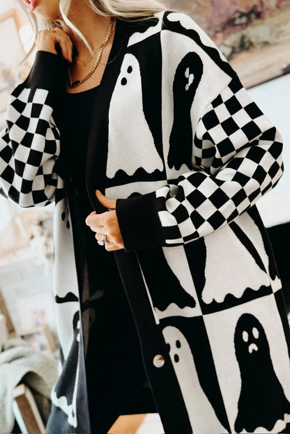 Ghouls Night Out Relaxed Cardigan by Ampersand
