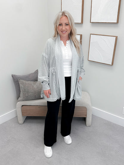 Bridgette Cardigan in Grey