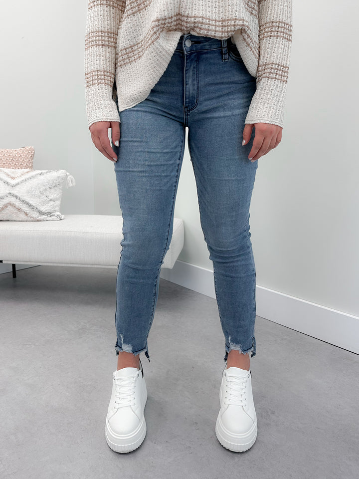 Kylie Mid Rise Cooling Jean by Judy Blue