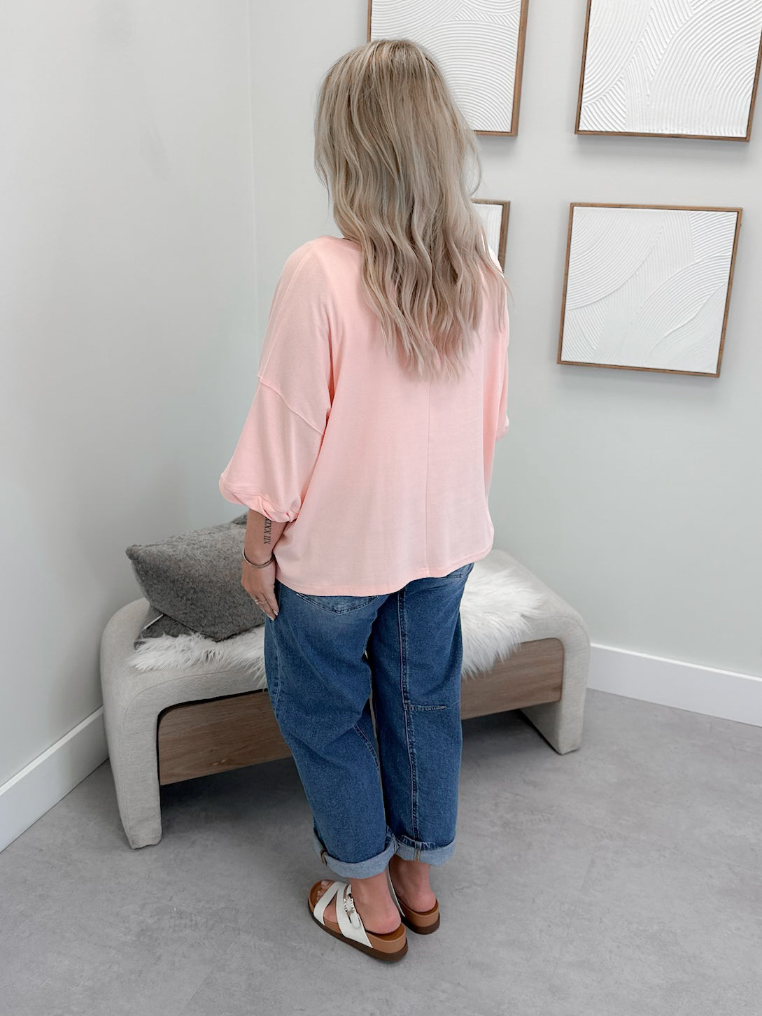 Imogen Tee in Pink