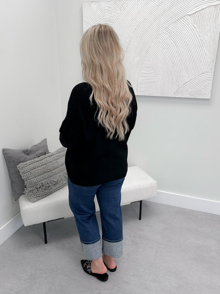 Cricket Sweater in Black