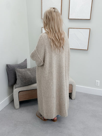 Polly Cardigan in Oatmeal