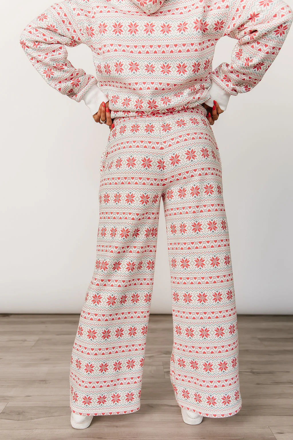 Comfort Zone Comfs in Frosted Fairisle by Ampersand Avenue