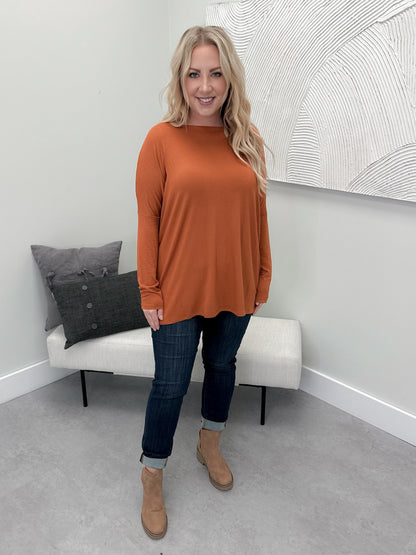 Shania Long Sleeve in Hazel