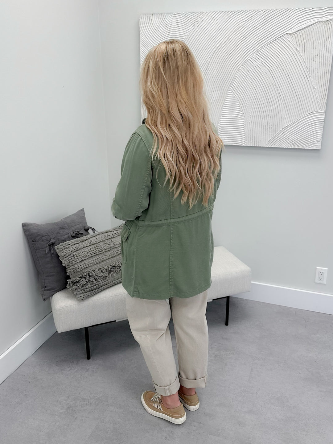 Easy Street Jacket in Sage