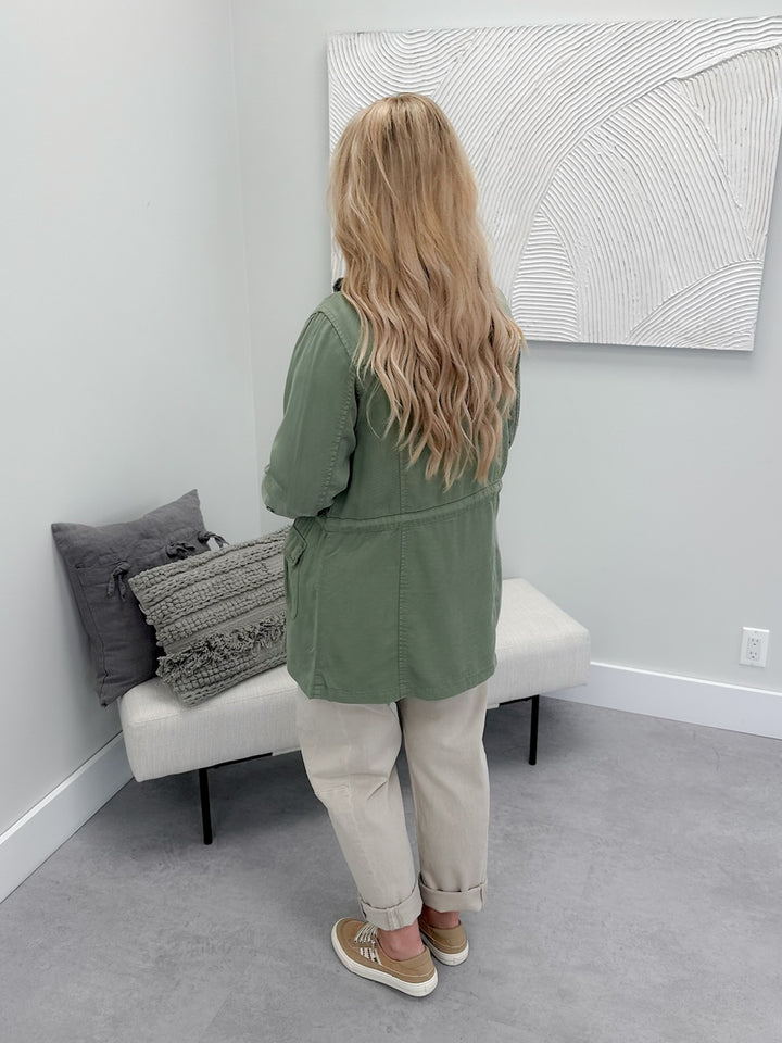 Easy Street Jacket in Sage