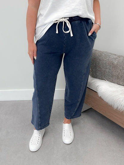 York Joggers in Dark Blue