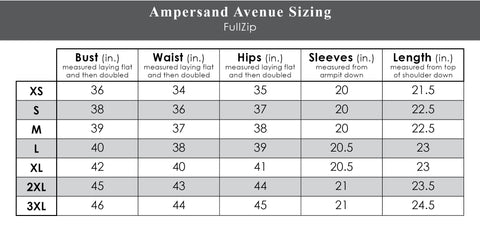 Finer Things FullZip by Ampersand Ave