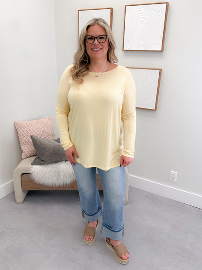 906 Long Sleeve by Twenty Nine The Label in Yellow