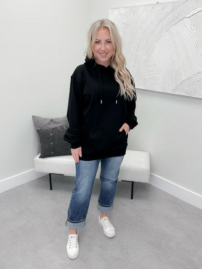 126 Hoodie in Black by Twenty Nine The Label