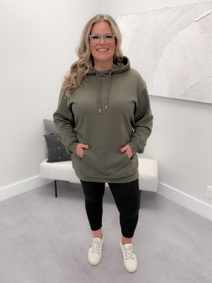 126 Hoodie in Moss by Twenty Nine The Label