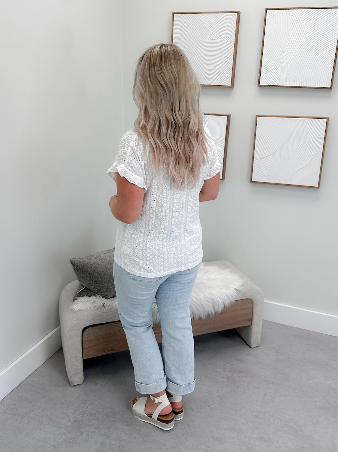Landry Top in Coconut