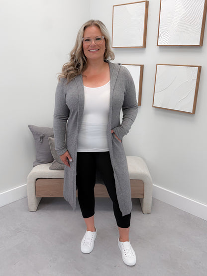 Outlaw Cardigan in Grey