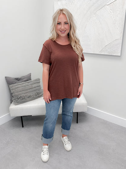 209 Tee in Cerise by Twenty Nine The Label