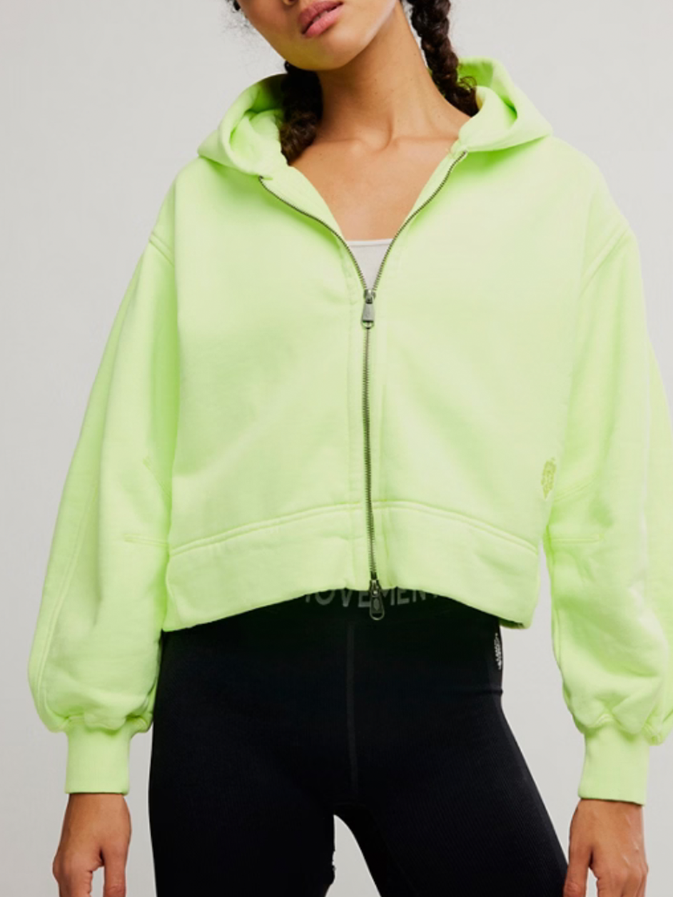 A Cut Above Classic Zip in Sour Citrus by Free People