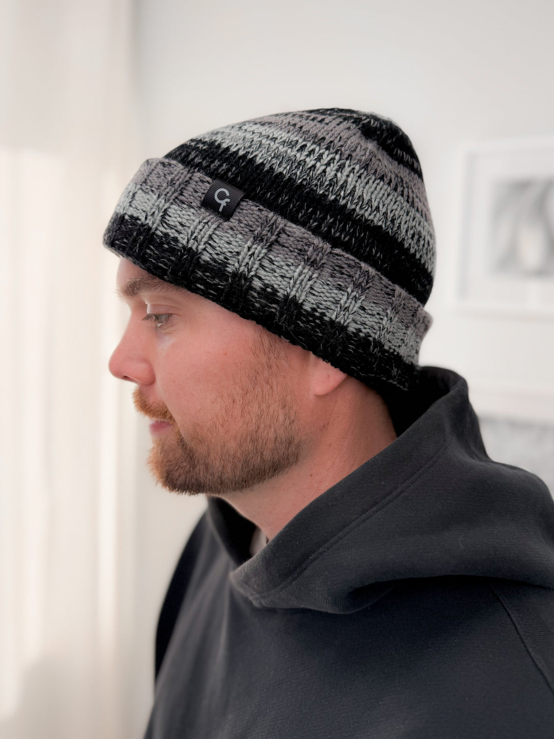 Mens Acrylic Knit Toque