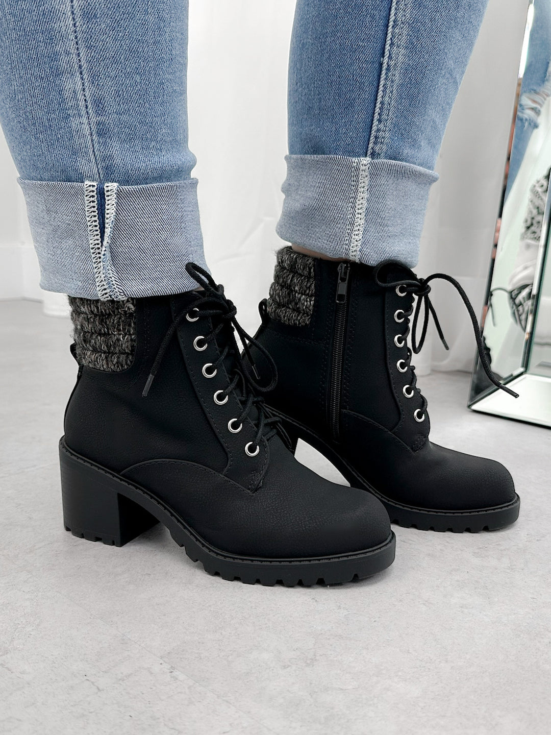 Blake Ankle Boots in Black