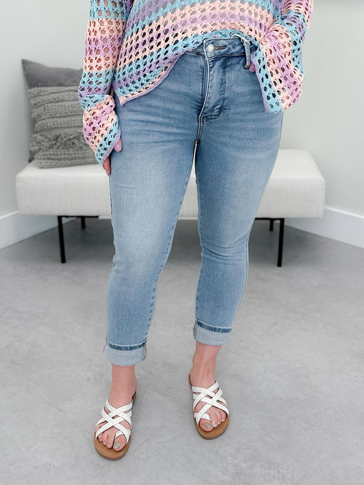 Marvel Tummy Control Skinny Jeans by Judy Blue