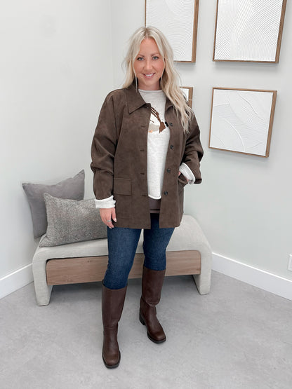 Cedar Jacket in Chocolate