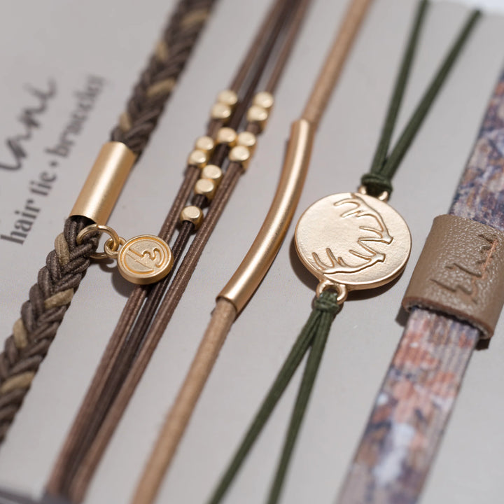 Adapt Hair Tie Bracelet Set by K'lani