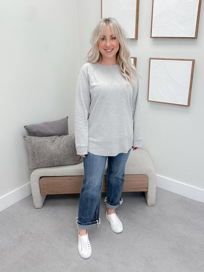 707 Long Sleeve in Heather Grey by Twenty Nine The Label