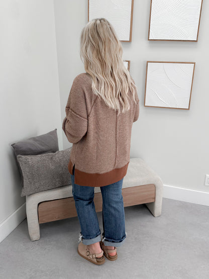 Turner Pullover in Choco