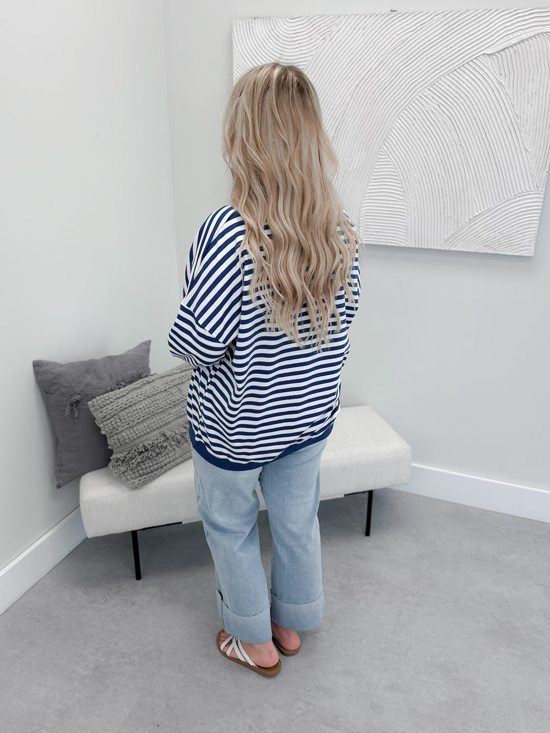 Penny Pullover in Navy