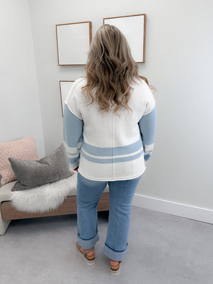 Valley Sweater in Blue