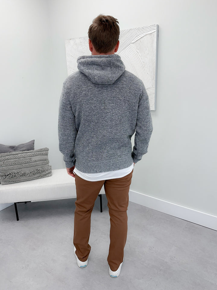 Mens Caldwell Hoodie in Grey