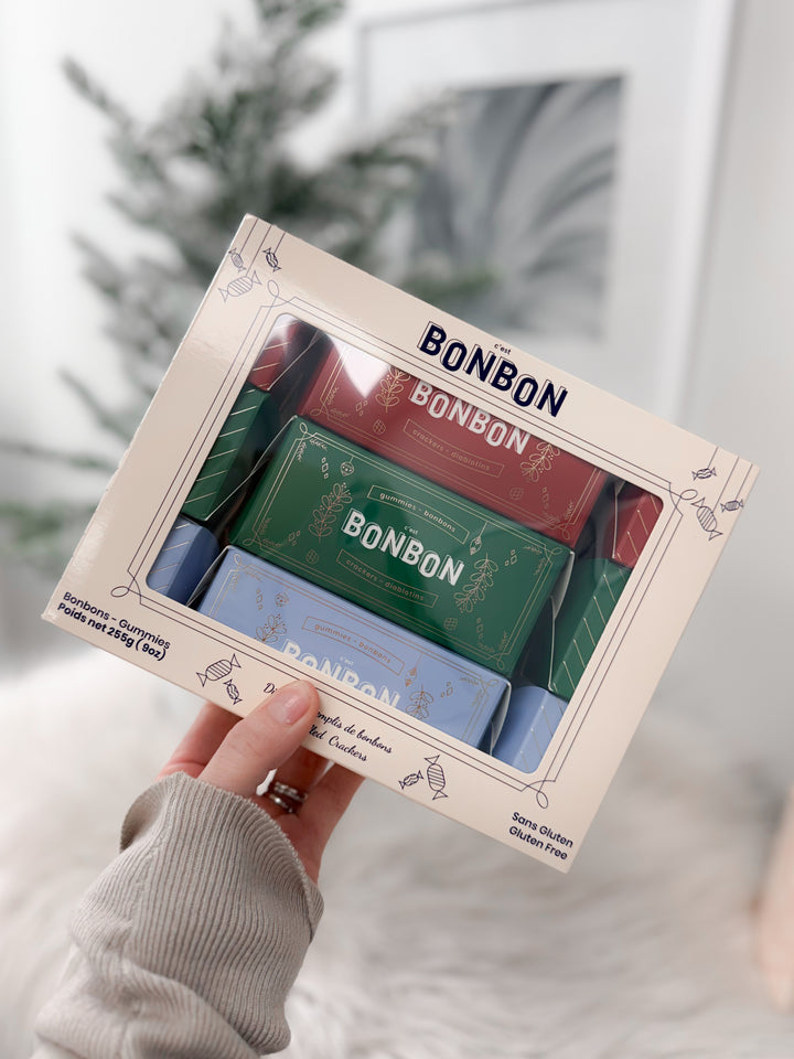 Christmas Crackers Set of Gummy Candies