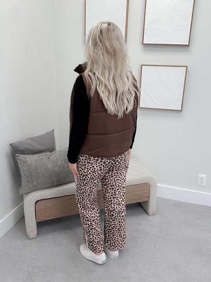 Beth Pants in Leopard