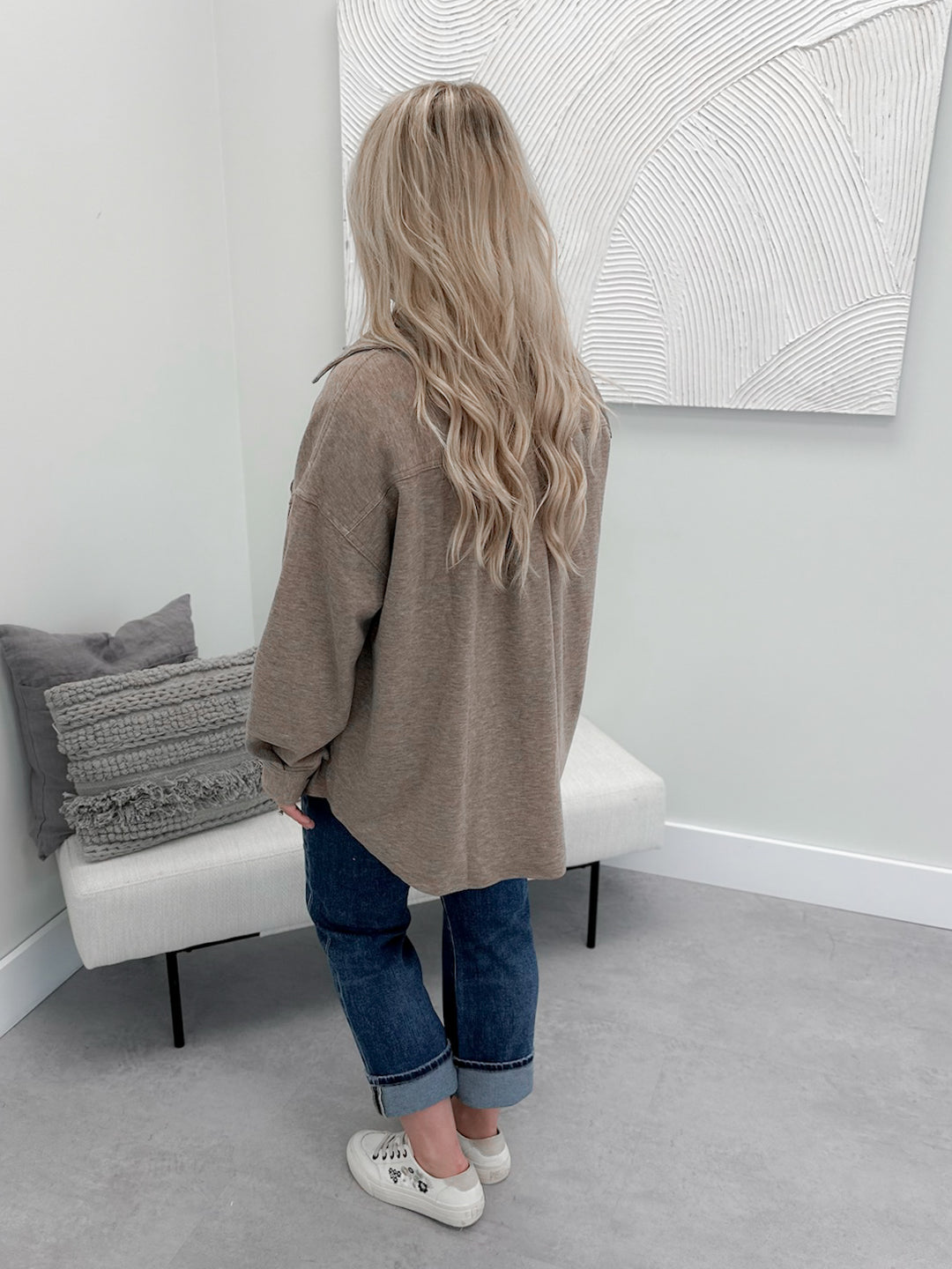 Janny Shacket in Mocha