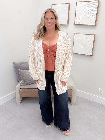 Bennett Cardigan in Cream