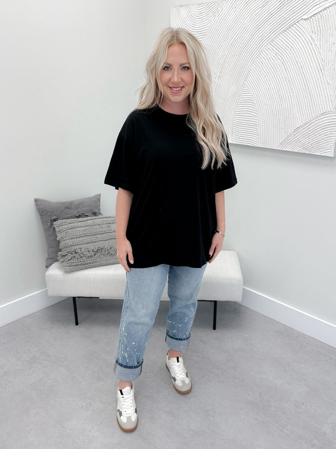 Lucky Tee in Black
